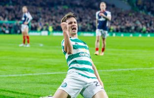 Johnny Kenny celebrates