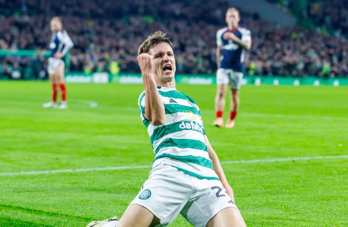 Johnny Kenny celebrates