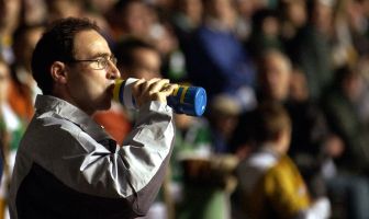 Martin O'Neill, manager of Celtic