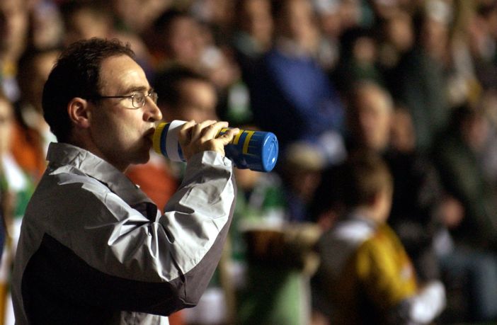 Martin O'Neill, manager of Celtic