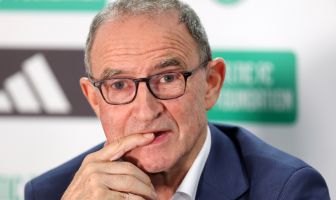 Martin O'Neill at Celtic Park