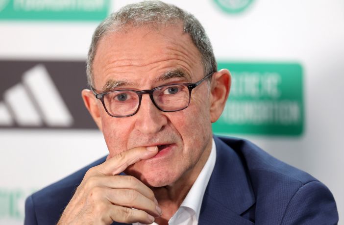 Martin O'Neill at Celtic Park