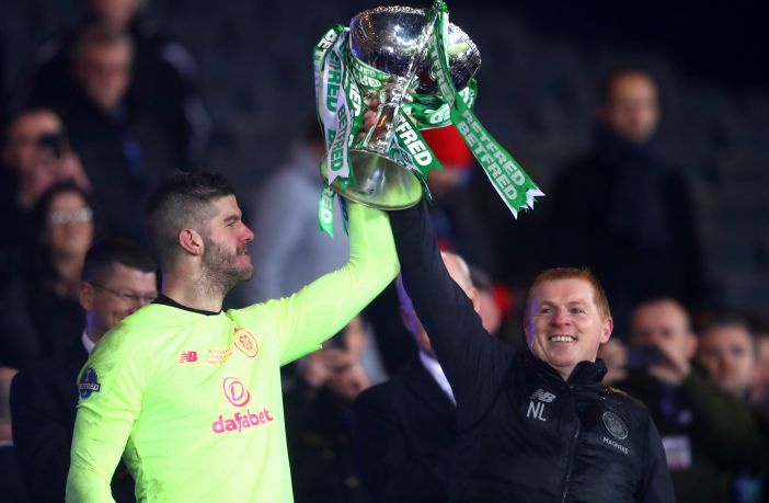 Fraser Forster of Celtic