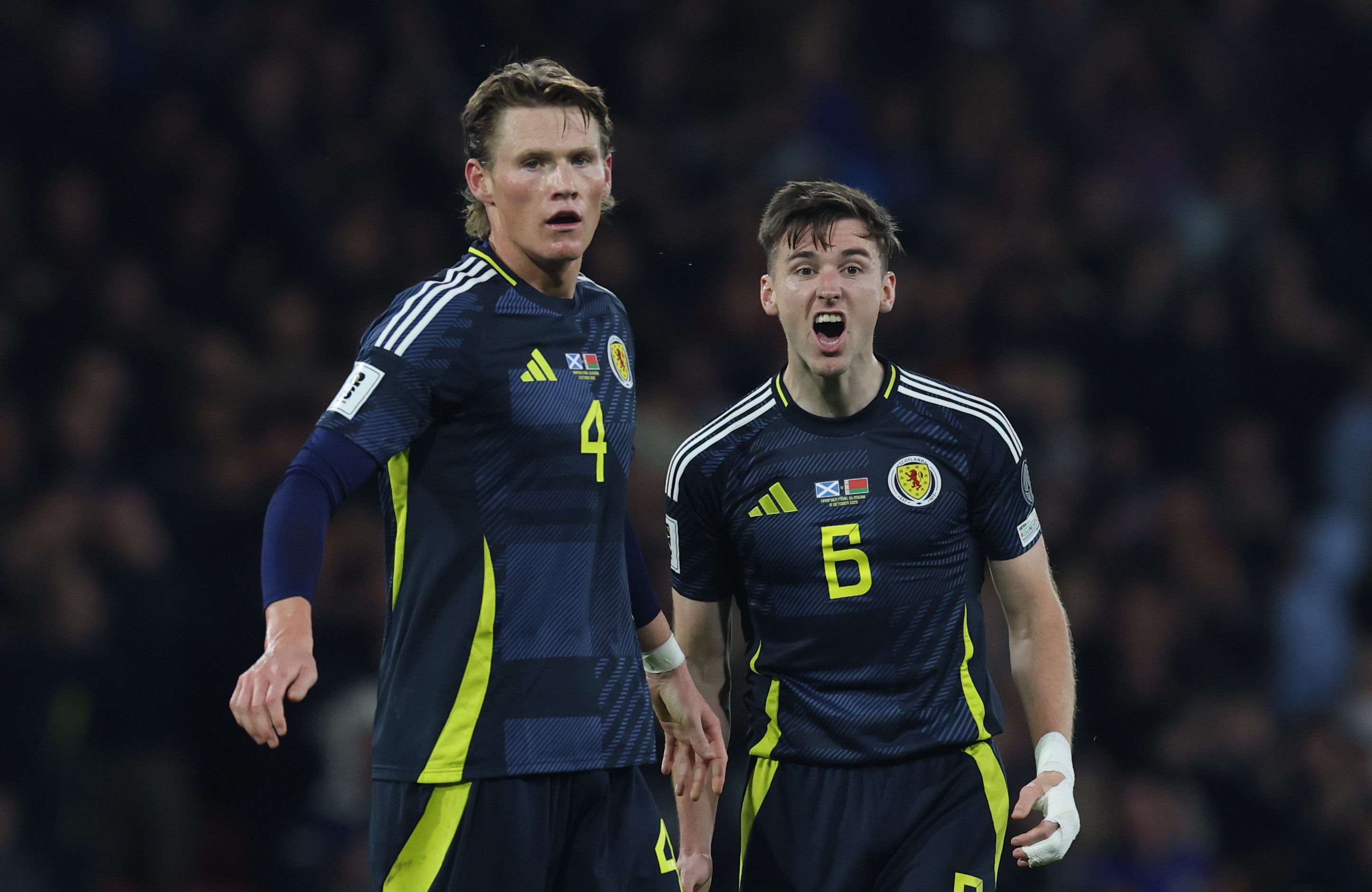 Scott McTominay of Scotland celebrates 
