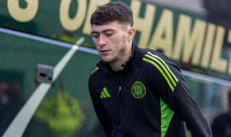 Colby Donovan arrives at East Road.