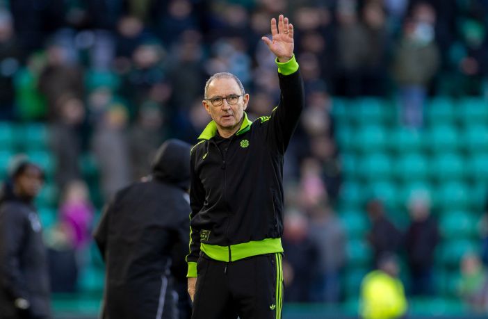 Martin O'Neill at Easter Road, Sunday 30 November 2025. Hibs v Celtic