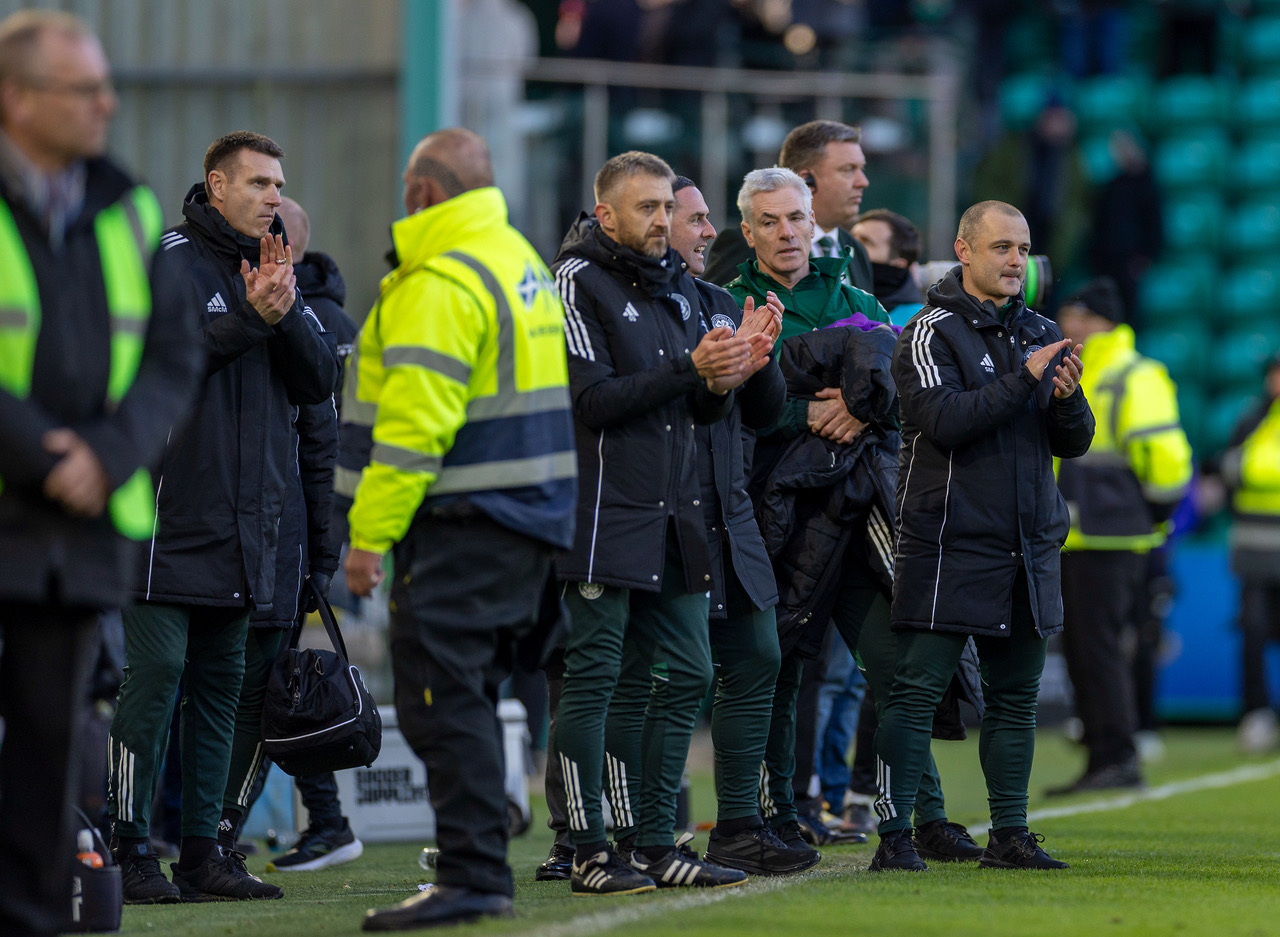 Celtic at Easter Road