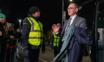 Martin O'Neill arrives at St Mirren Park