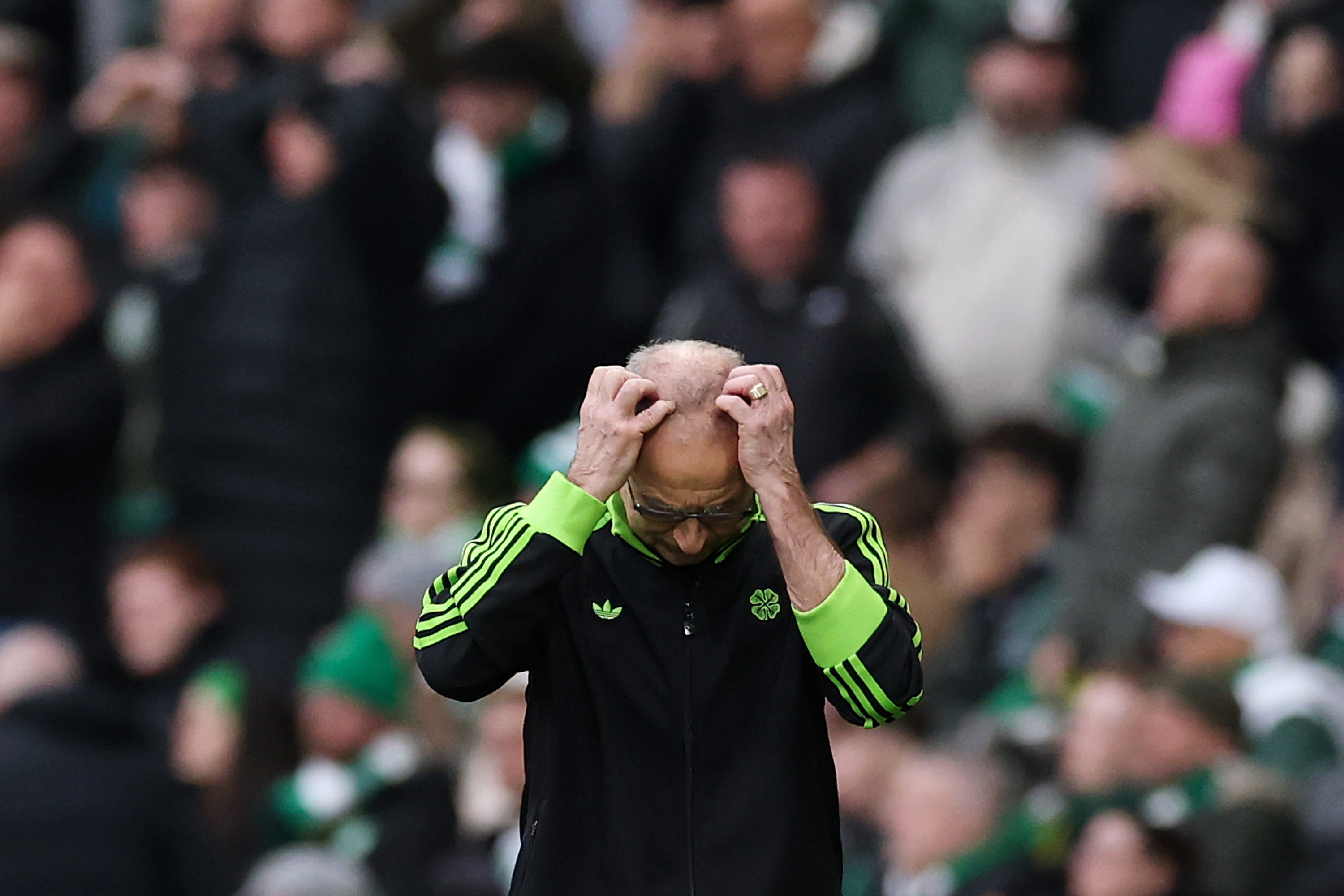 Martin O'Neill at Hampden