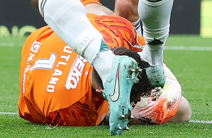 The boot of Auston Trusty