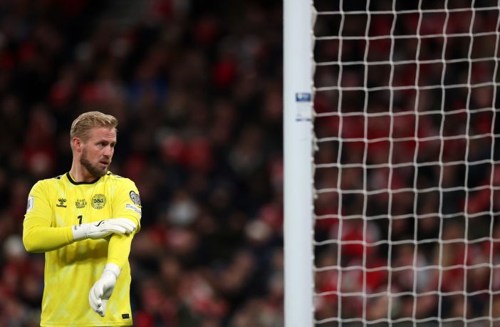 Goalkeeper, Kasper Schmeichel of Denmark