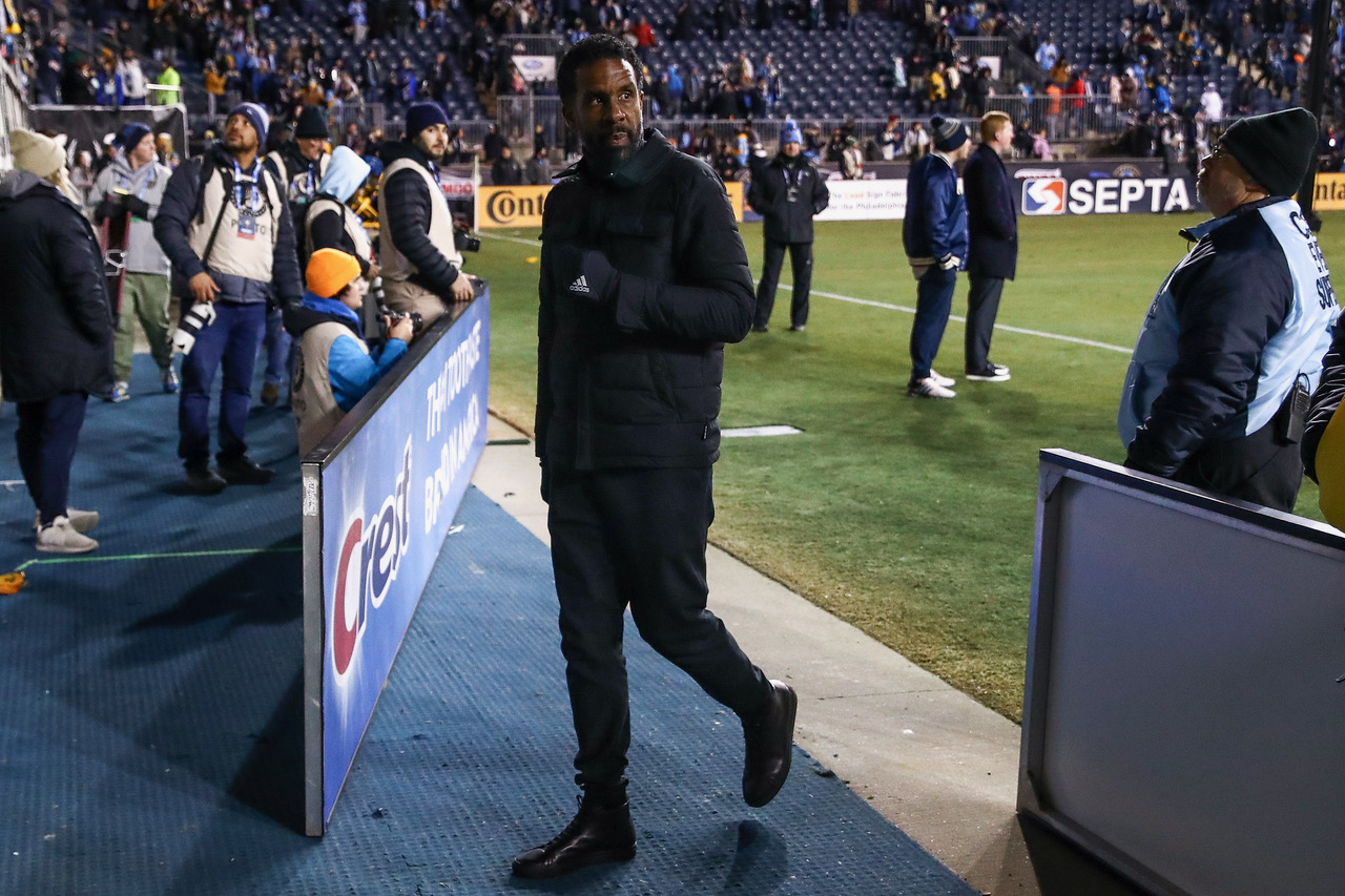 Columbus Crew manager Wilfried Nancy