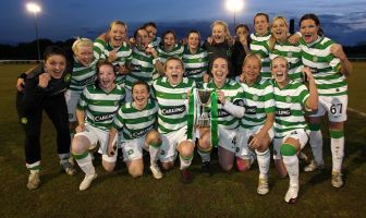 Celtic FC Women, League Cup winners in 2010.