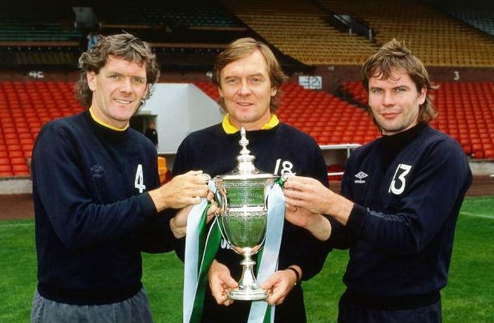 Roy Aitken, Davie Hay and Brian McClair