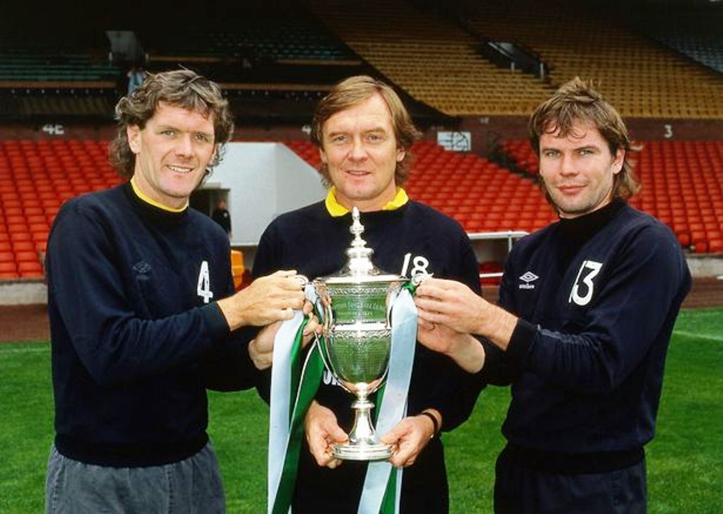 Roy Aitken, Davie Hay and Brian McClair