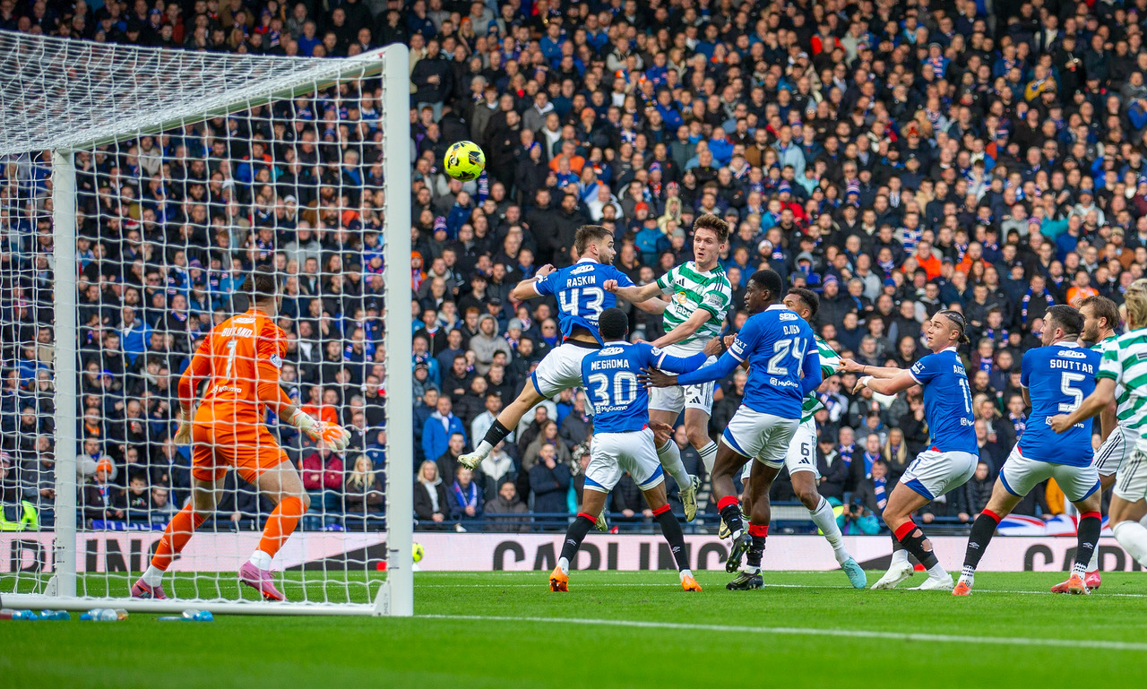 Johnny Kenny scores.