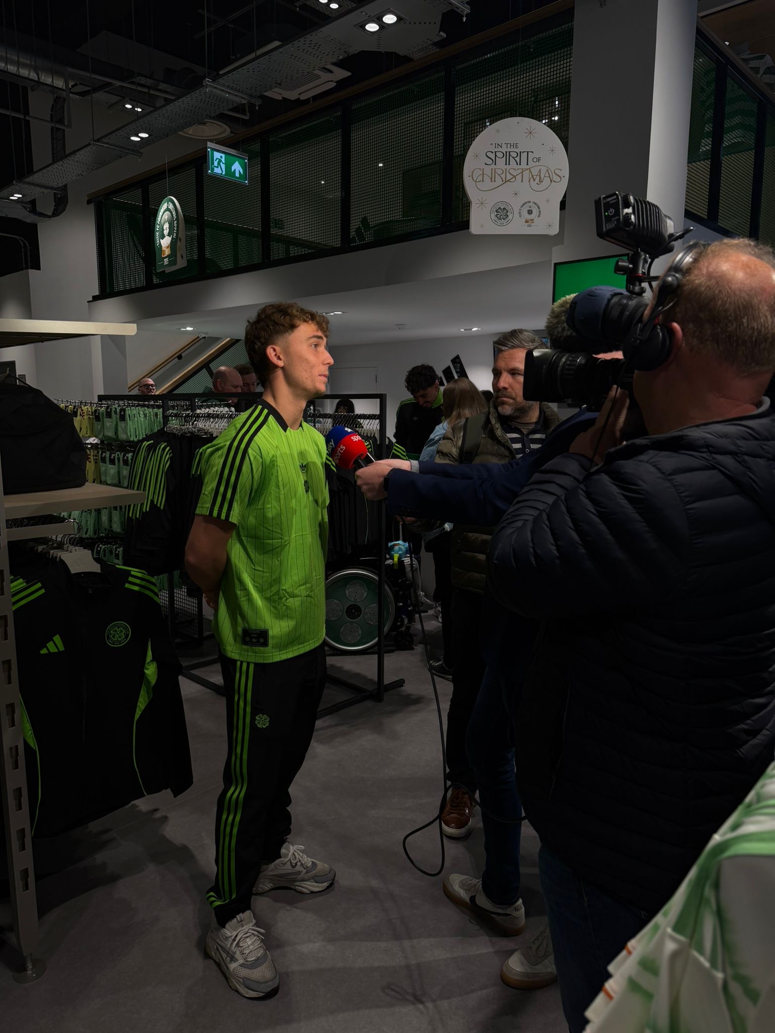 Celtic striker Callum Osmand 