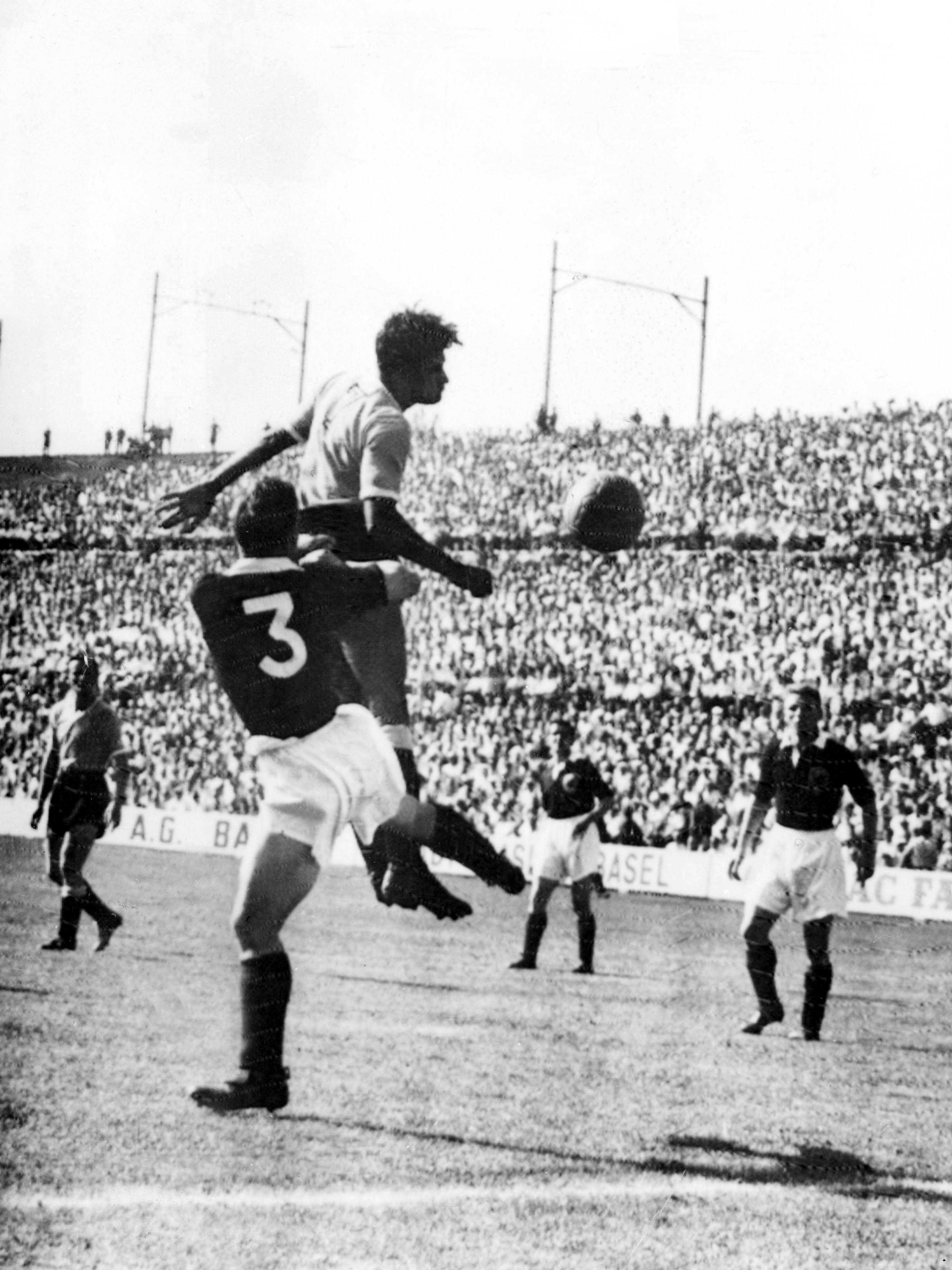 World Cup 1954 World Cup Uruguay v Scotland