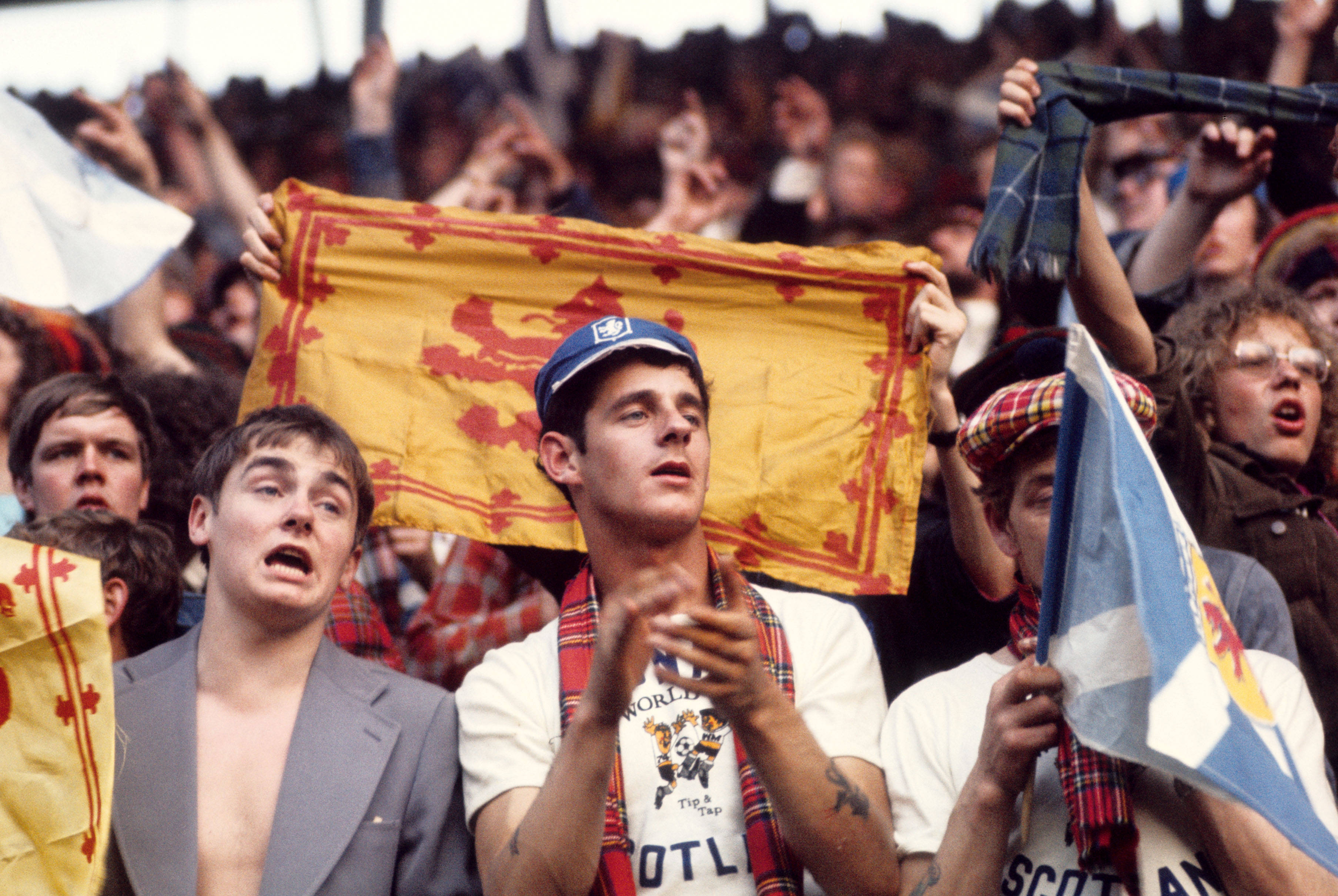 Scotland's supporters, World Cup 1974.