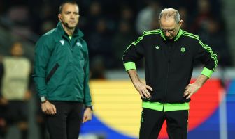 Martin O'Neill interim manager of Celtic