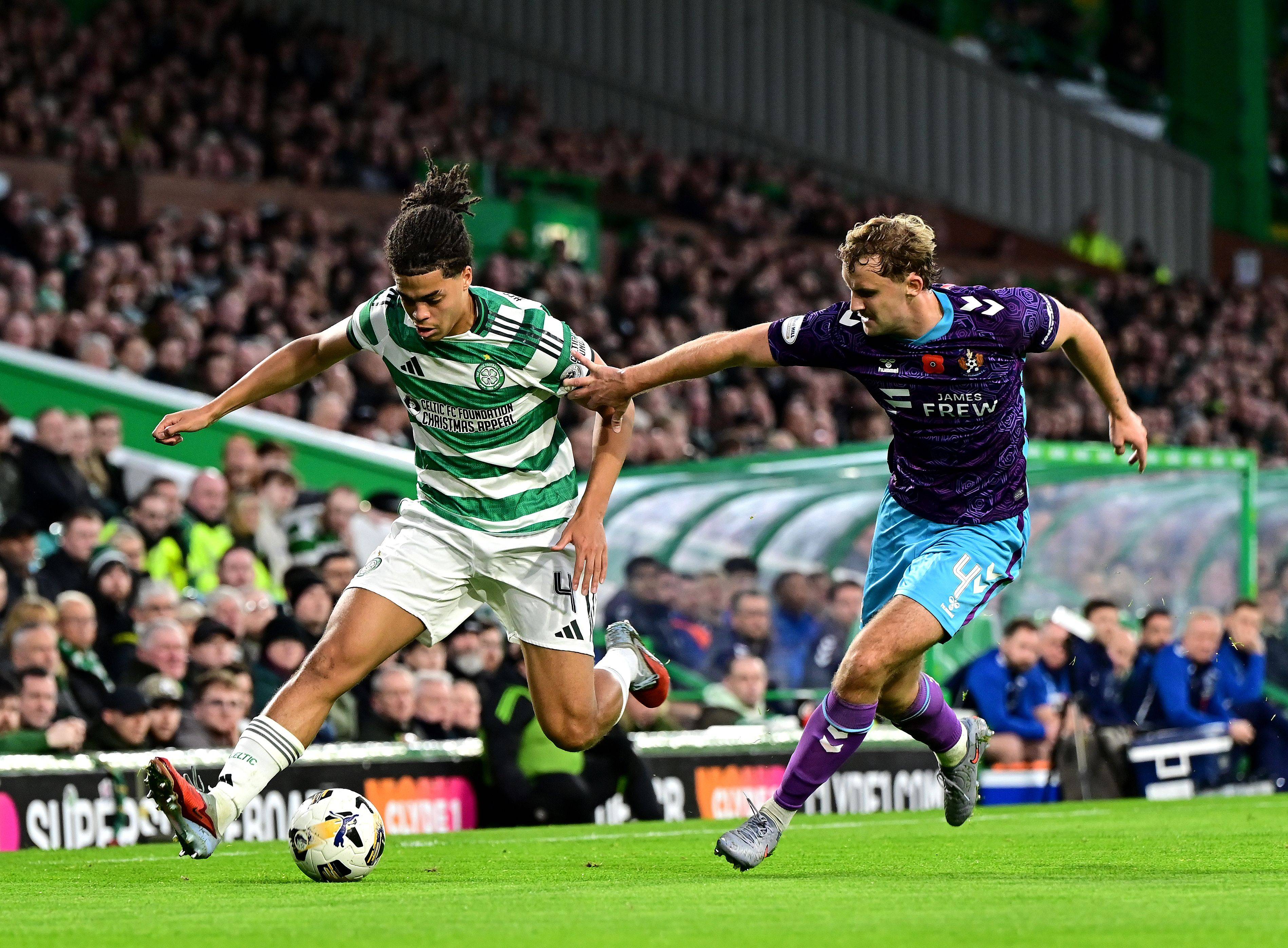 Jahmai Simpson-Pusey of Celtic