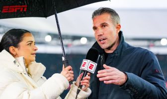 Coach Robin van Persie of Feyenoord