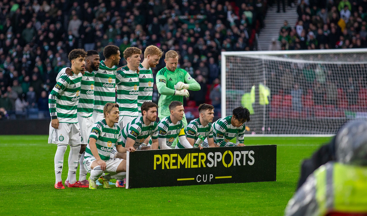 Celtic starting XI at Hampden 