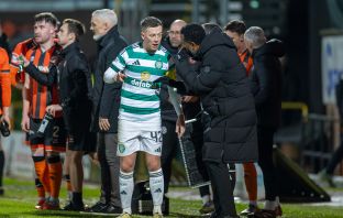 Wilfried Nancy speaks to Callum McGregor