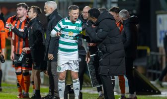 Wilfried Nancy speaks to Callum McGregor