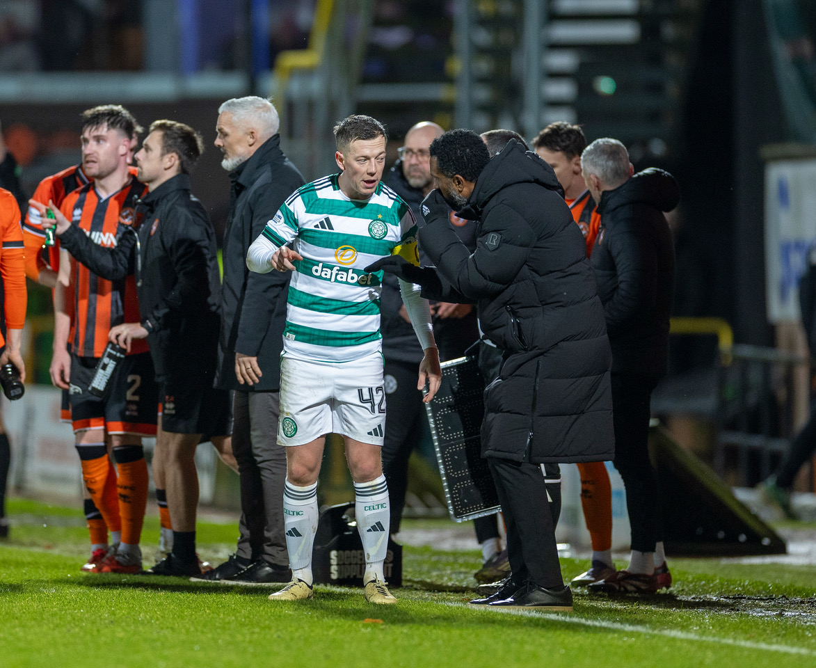 Wilfried Nancy speaks to Callum McGregor