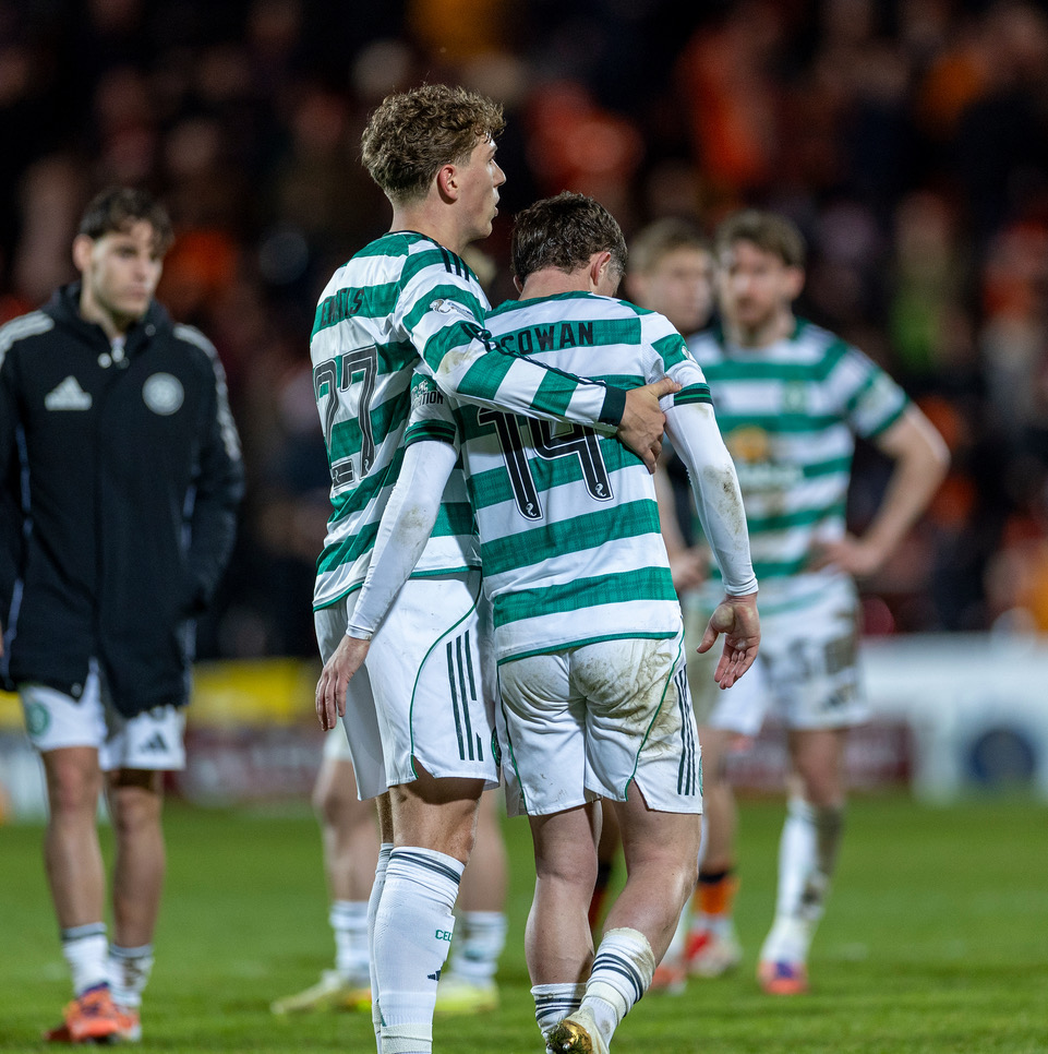 Arne Engels consoles Luke McCowan