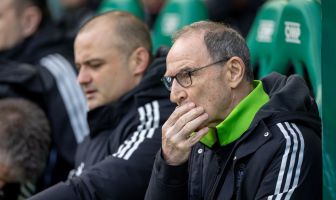 Martin O'Neill and Shaun Maloney