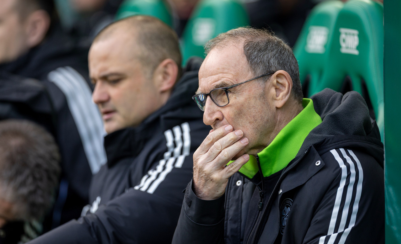 Martin O'Neill and Shaun Maloney