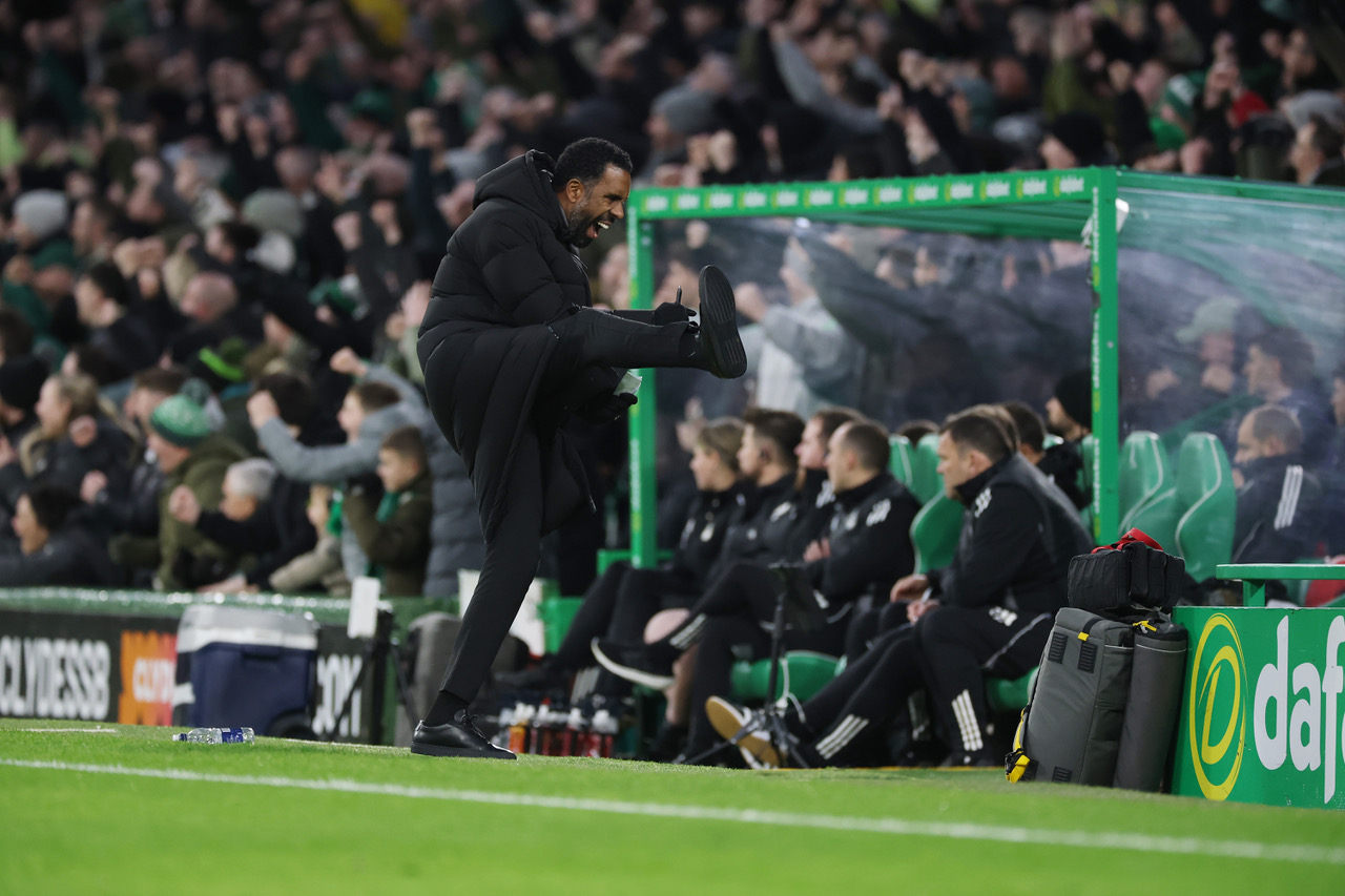 Celtic manager Wilfried Nancy