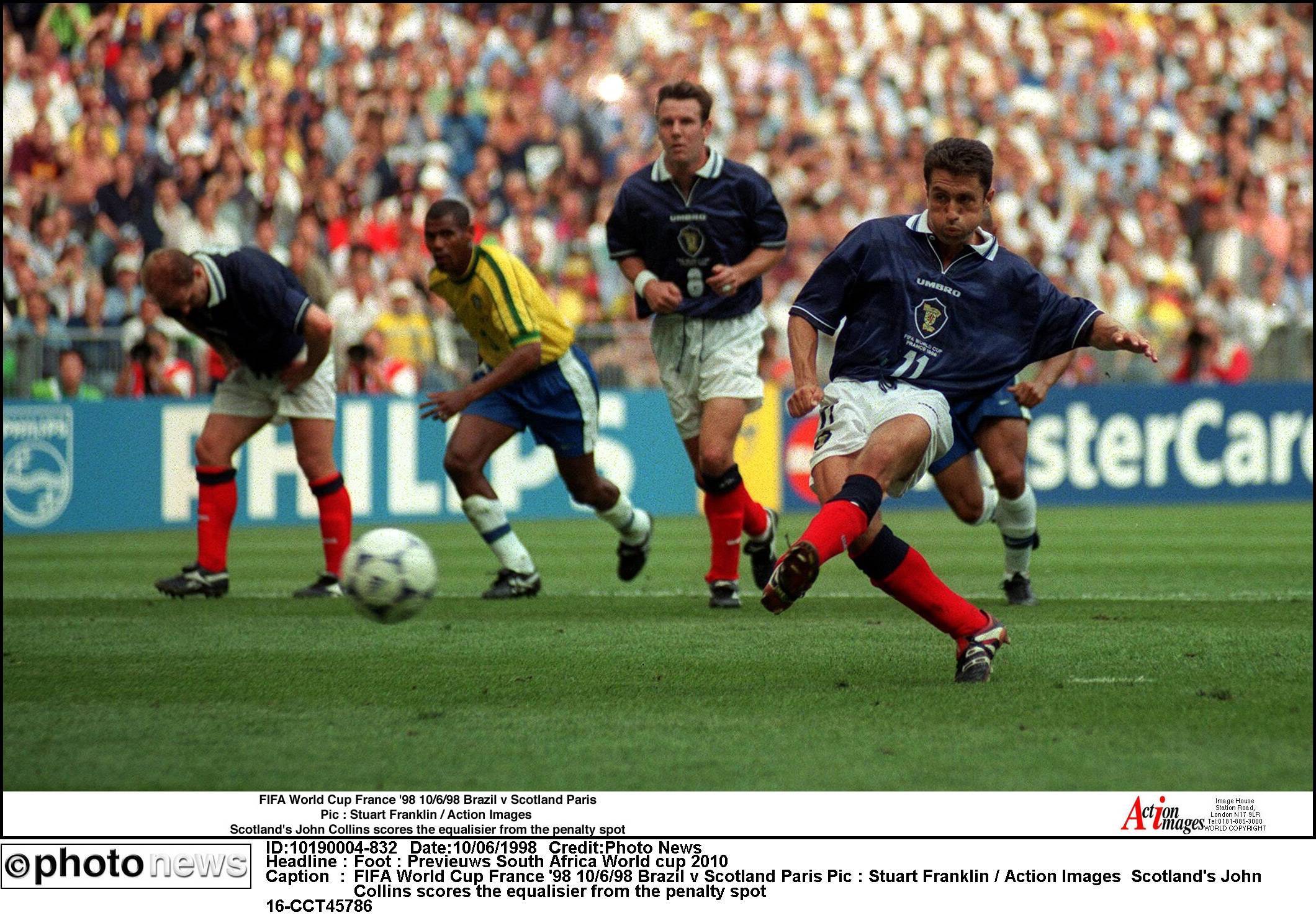 John Collins scores against Brazil