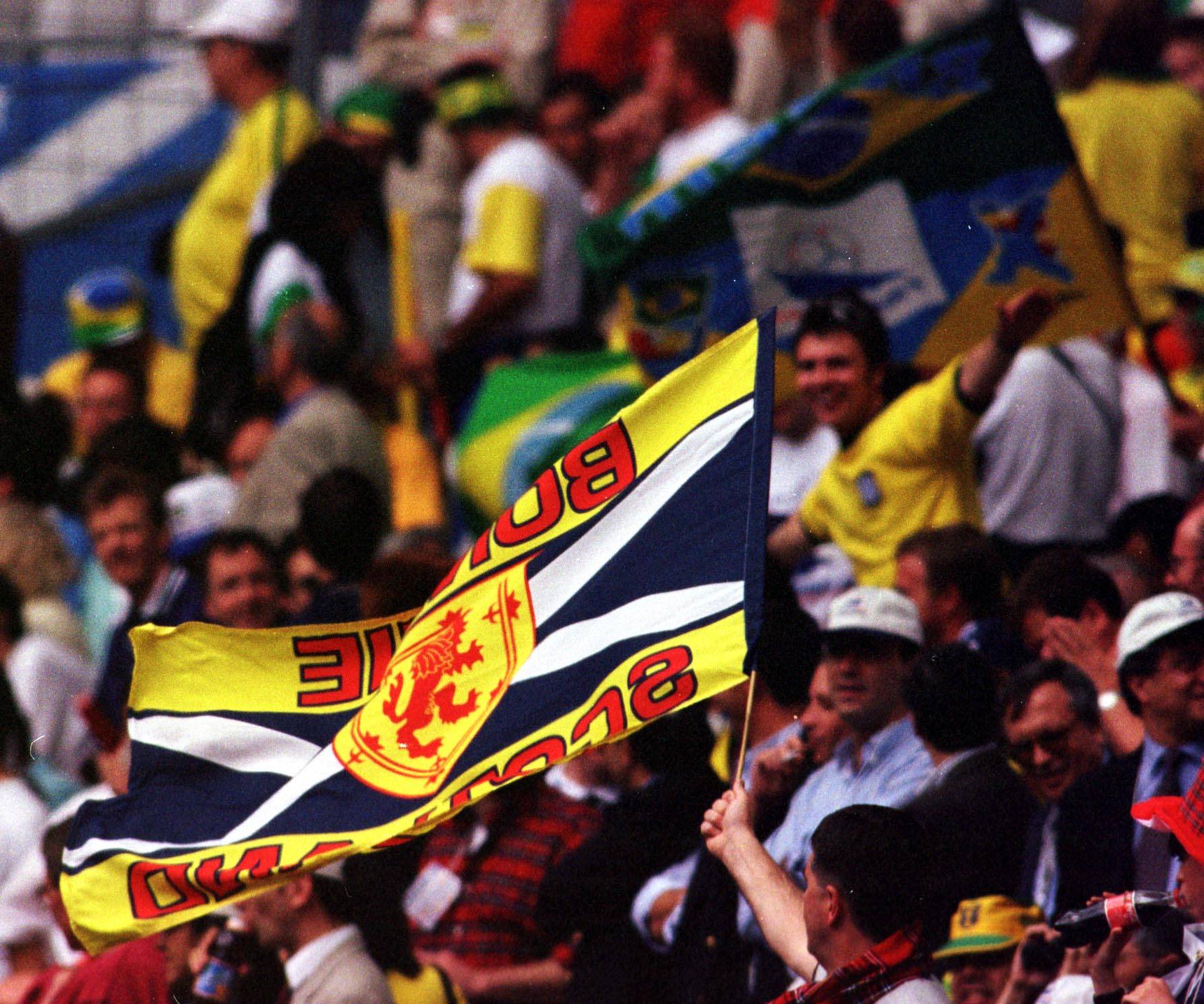 Scotland v Brazil World Cup France 1998