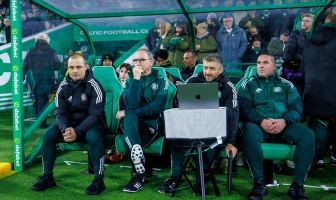 Martin O'Neill, Shaun Maloney, Gavin Strachan and Mark Fotheringham