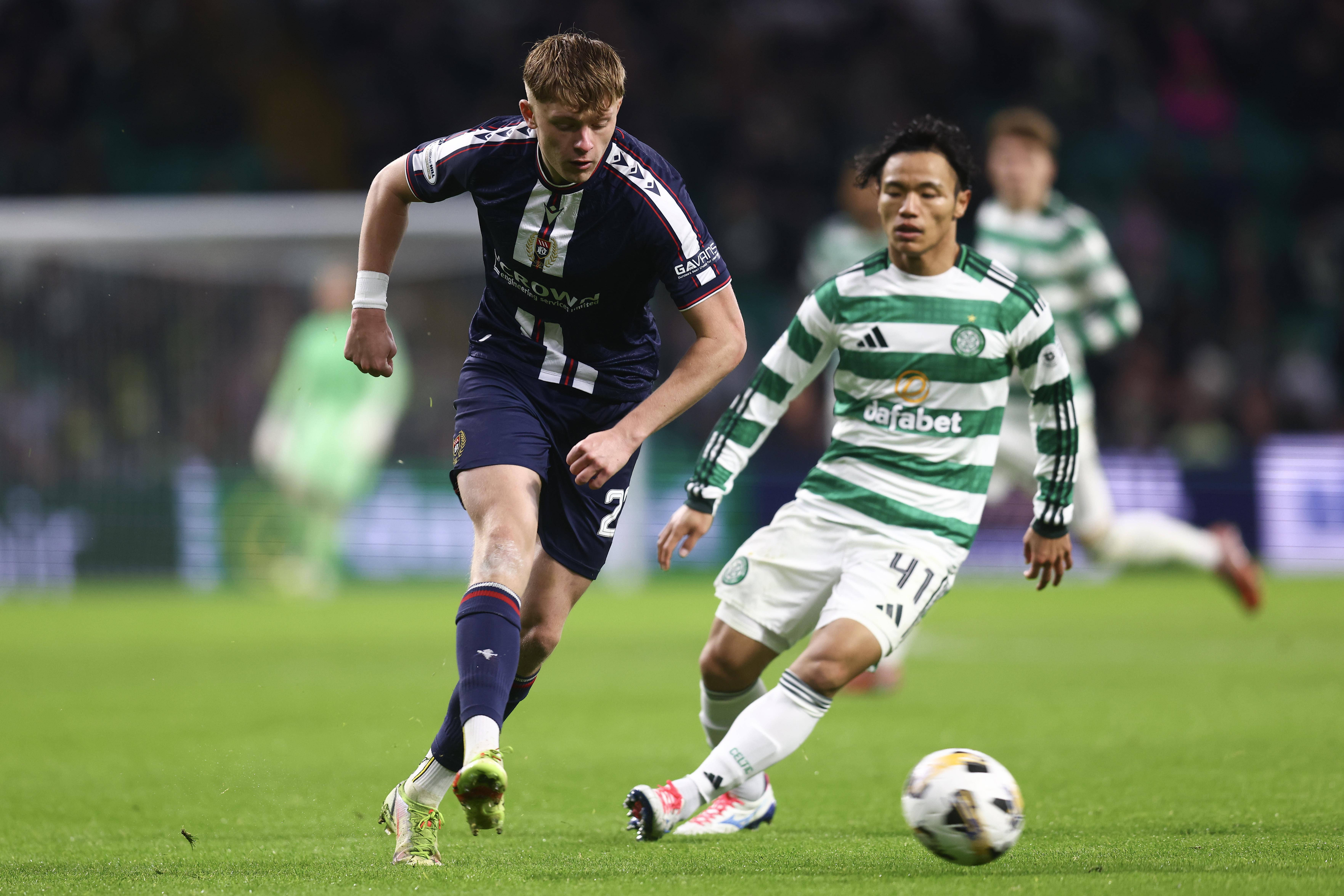 Reo Hatate of Celtic 