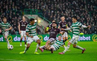 Hearts open the scoring