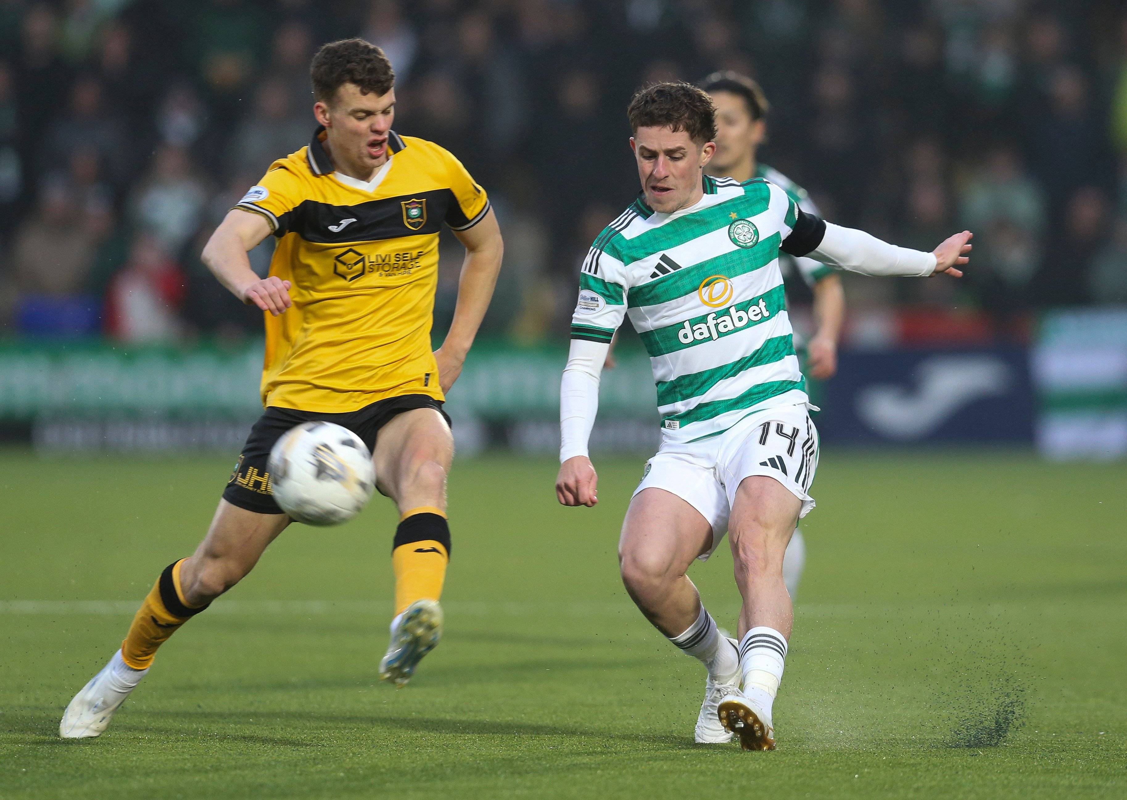 Luke McCowan of Celtic