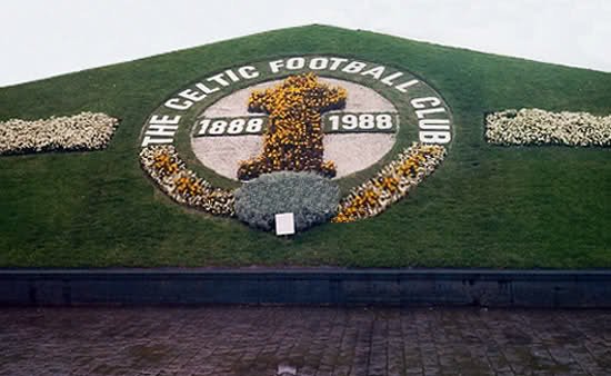 Celtic FC display at 1988 Glasgow Garden Festival. 