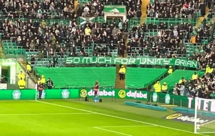 A message from the Green Brigade corner for Brain Wilson