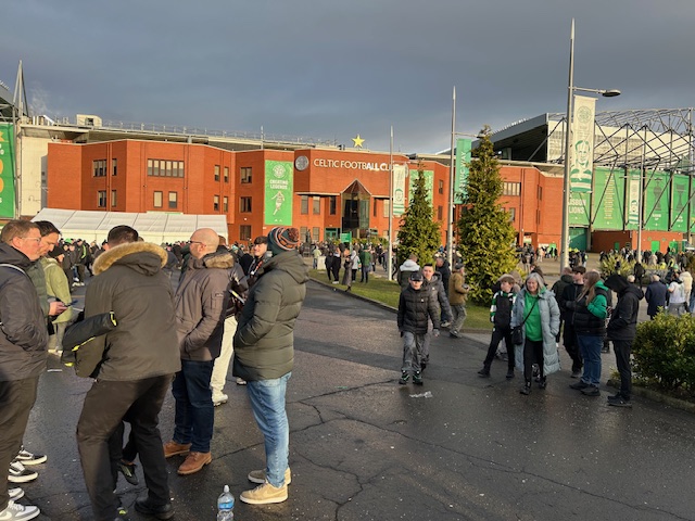 Images of Celtic Park on Saturday 10 January 2026. Celtic 4 Dundee Utd 0.