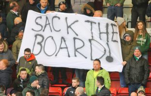 SACK THE BOARD BANNER