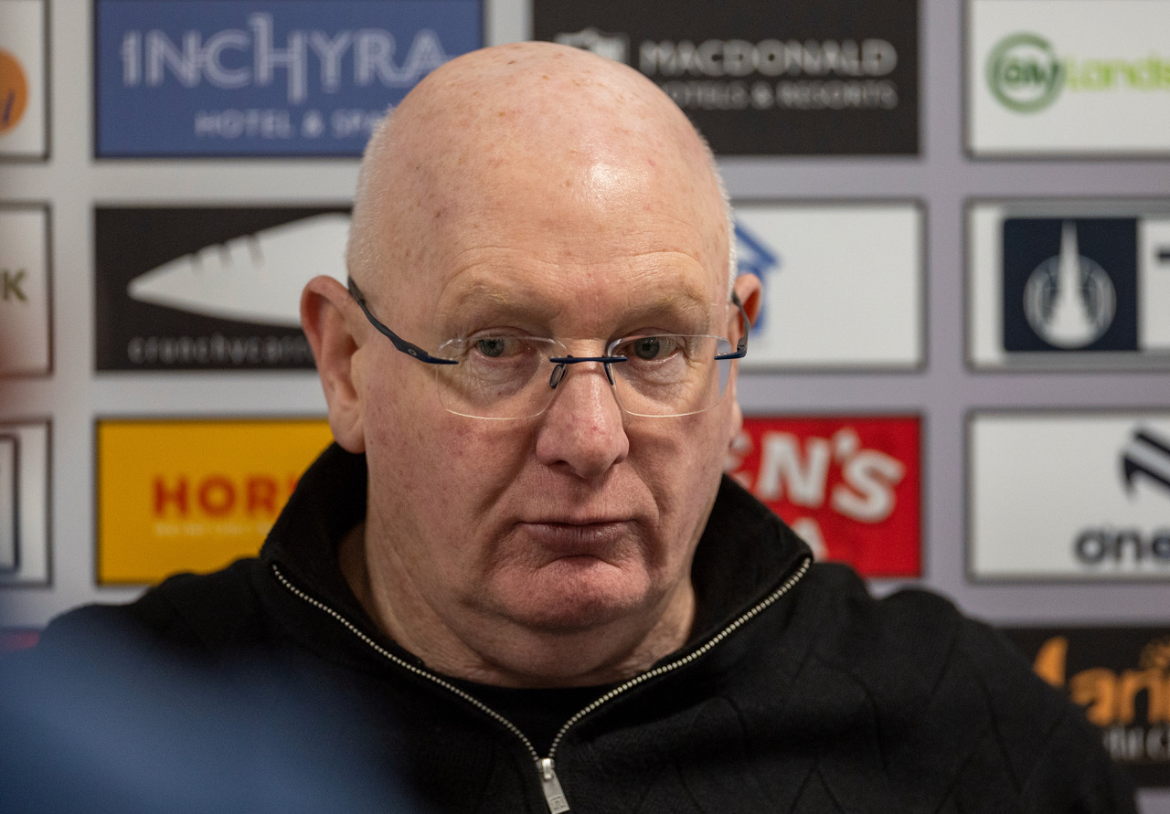 Falkirk Manager John McGlynn