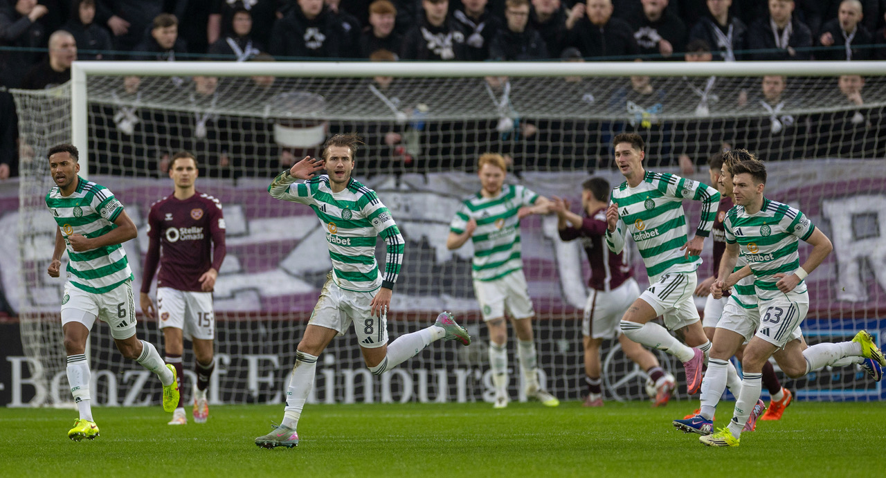 Benjamin Nygren celebrates