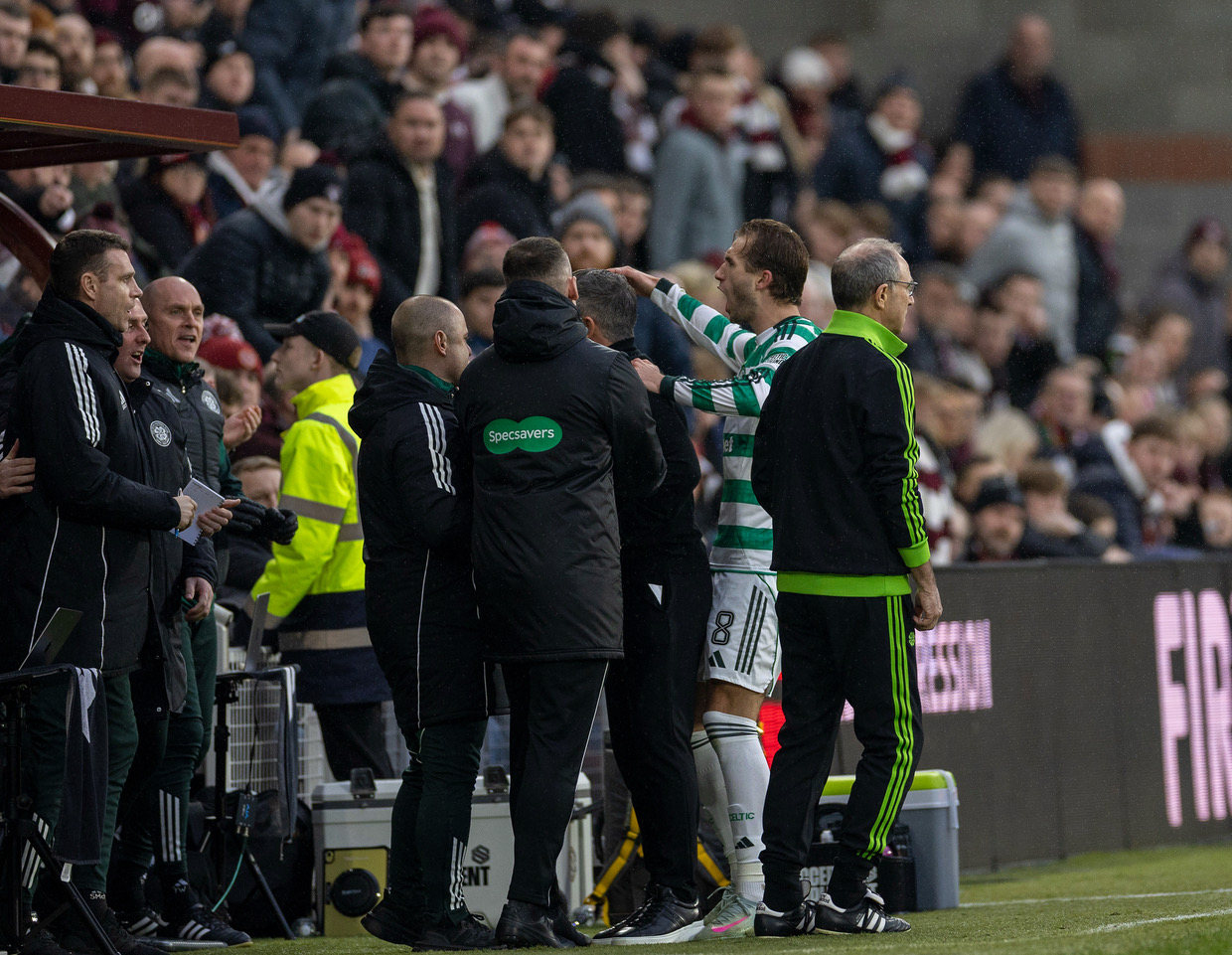 Martin O'Neill at Tynecastle