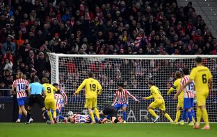 Kasper Hogh of Bodo/Glimt scores his team's second goal
