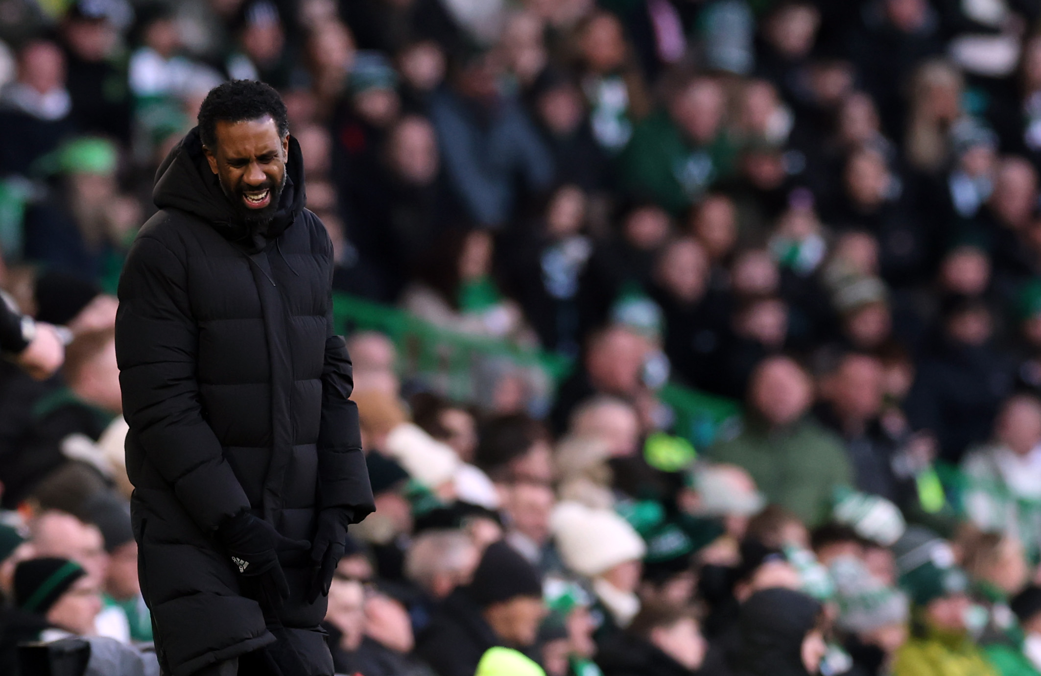 Celtic manager Wilfried Nancy