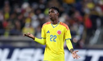 Yáser Asprilla of Colombia